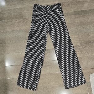 Tommy Bahama Black and White Wide Leg Pants